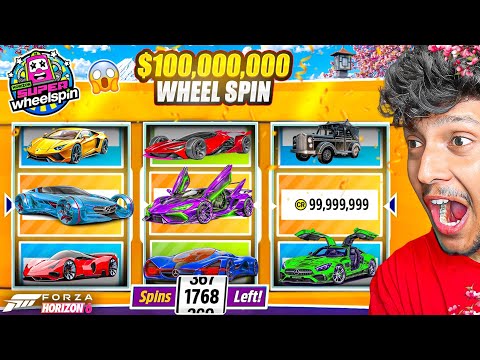 *OMG* LUCKIEST WHEEL SPIN EVER!?1000+ SUPER WHEEL SPIN | FORZA HORIZON 6 thumbnail