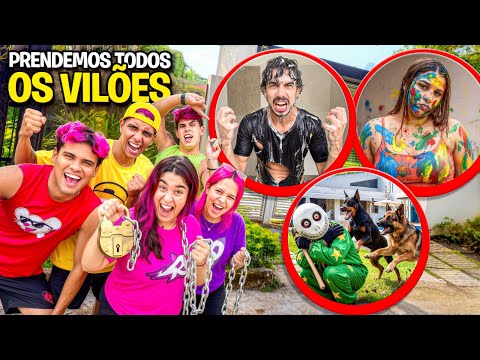 PRENDEMOS TODOS VILÕES DOS ROSA NA MANSÃO *Acabamos com eles ? thumbnail