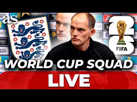 LIVE PRESS CONFERENCE | TUCHEL announces England's OFFICIAL SQUAD for the 2026 World Cup thumbnail