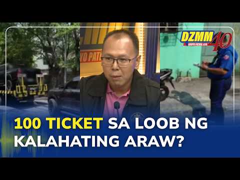 MMDA issues over 100 traffic tickets in half a day in one Metro Manila city | (20 May 2026) thumbnail