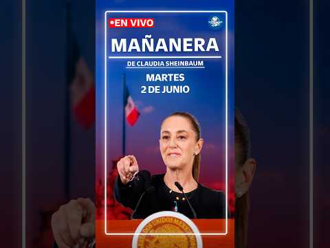 EN VIVO🔴Conferencia mañanera de la presidenta Claudia Sheinbaum | martes 2 de junio de 2026 thumbnail