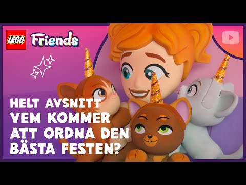 Födelsedagskaos på enhörningskaféet | Säsong 4 Avsnitt 7 |Hela avsnitt | LEGO Friends: Nästa kapitel thumbnail