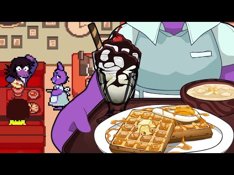Deltarune QC's Diner $5 Meal Prep. (Animated Food Cooking ASMR) thumbnail