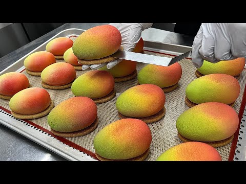 아그작 케이크의 원조!? 넋 놓고 보게 되는 국내 케이크 장인들의 무스케이크 만들기 BEST 3 | Korean Mousse Cake Making Masters BEST 3 thumbnail
