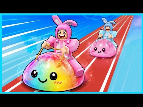 MIPAN & ZUZUZU Balapan Naik Squishy Dumpling Viral! ROBLOX thumbnail