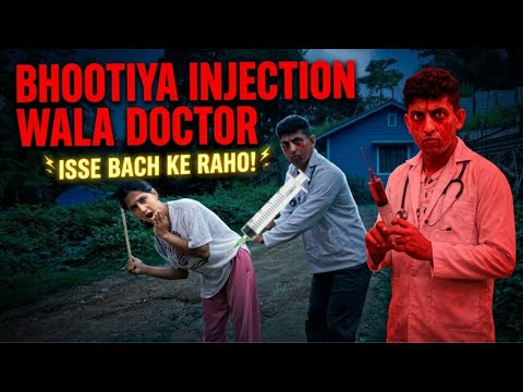 Bhootiya Injection Wala Doctor 💀🧟 | Horror Story  | Sui Sui | Cartoon Doctor| Prashant Sharma thumbnail