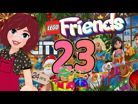 It's day 23 it's almost Christmas! Opening LEGO Friends/City Advent Calendars 2025 thumbnail