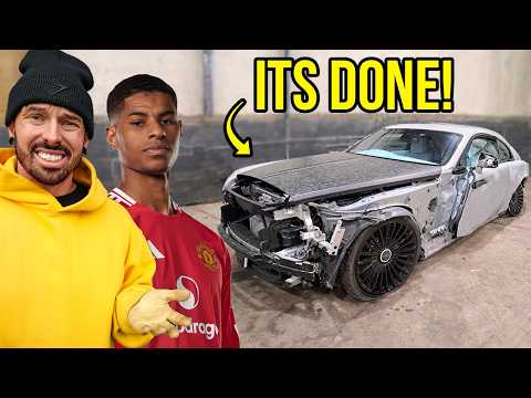I REBUILT MARCUS RASHFORD'S  WRECKED ROLLS ROYCE thumbnail