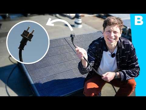 Dit zonnepaneel steek je gewoon in het STOPCONTACT thumbnail