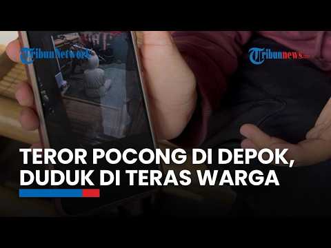 Teror Pocong di Depok, Duduk Santai di Teras Warga thumbnail