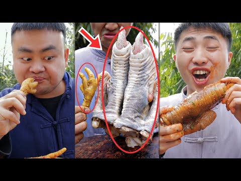 Eating a Giant Paw! || Funny TikTok Pranks Compilation || Funny Mukbang || Songsong and Ermao thumbnail