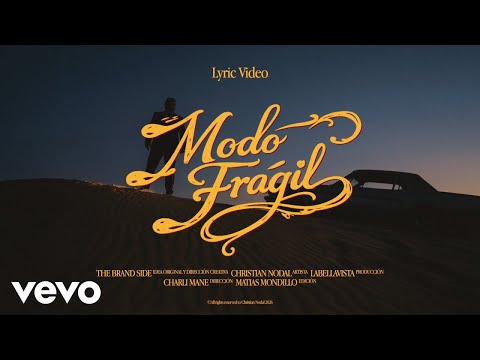 Christian Nodal - Modo Frágil (Lyric Video) thumbnail