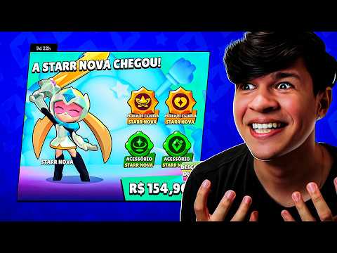 LIBEREI e JOGUEI com a STARR NOVA no BRAWL STARS! thumbnail