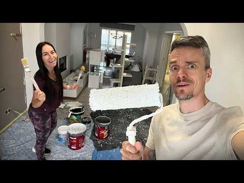 Pintamos Nossa Casa na Espanha! Olha o Antes e Depois 😍 - Família Brancoala thumbnail