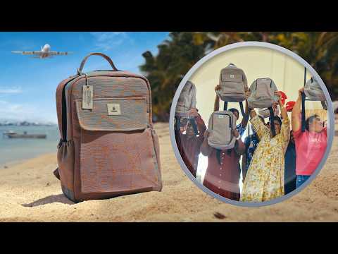 Spreading Smiles in Mauritius with Upcycled Schoolbags | Aircrafted KIDS by Emirates thumbnail