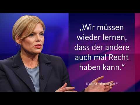 Julia Klöckner über politische Polarisierung, Debattenkultur und die Rolle der Kirche | maischberger thumbnail