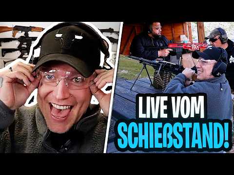 SNIPER, MG & SHOTGUN!😱 Live vom SCHIEßSTAND mit Ali & Marli | MontanaBlack IRL thumbnail