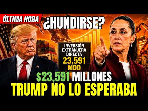 ¡RÉCORD HISTÓRICO! veintitrés mil millones llegan a México y Trump NO lo puede frenar thumbnail