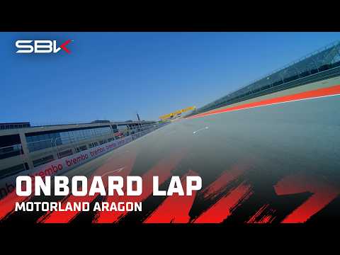 ONBOARD LAP: unveil the secrets of Motorland Aragon with Vierge 🚀 | 2026 #AragonWorldSBK 🇪🇸 thumbnail