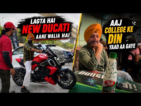 Lagta hai New Ducati aane wali hai 😍 only 35 Lakhs 😱 Paji ne College ke din yaad dila diye 😍 thumbnail