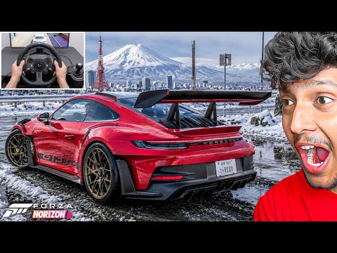 EXPLORING SNOW MOUNTAINS in PROSCHE 911 ? HORIZON 6 | LOGITECH G29 thumbnail