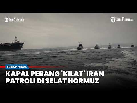 IRGC Unjuk Kekuatan di Selat Hormuz! Kapal Serang Cepat Iran Berpatroli di Jalur Minyak Dunia thumbnail