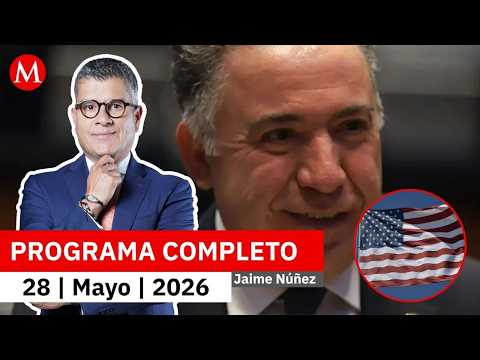 Enrique Inzunza rechaza las acusaciones de EU en su contra | Jaime Núñez, 28 de mayo de 2026 thumbnail