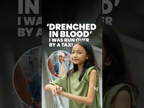 My family saw me 'drenched in blood': Girl who was run over by a taxi when she was 9 thumbnail