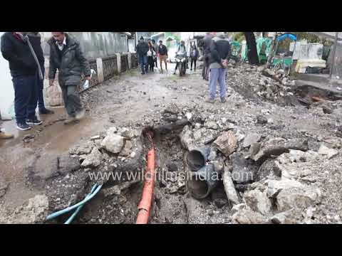 Kulri market and road construction reflect changing Mussoorie streetscape thumbnail