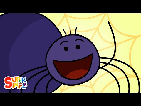 I'm a Great Big Spider | Super Silly Spider Song! 🕸️ | Super Simple Songs thumbnail