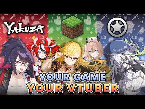 Your Vtubers Based on Your Favourite Games 【Yakuza / Minecraft / Rimworld】 thumbnail
