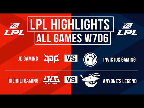 LPL Highlights ALL GAMES Week 7 Day 6 | LPL 2026 Split 2 thumbnail