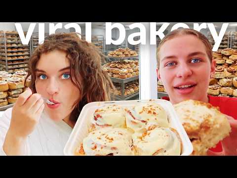 Trying Australia's Most VIRAL Cinnamon Scrolls! Actually Good?! (Taste Test) thumbnail