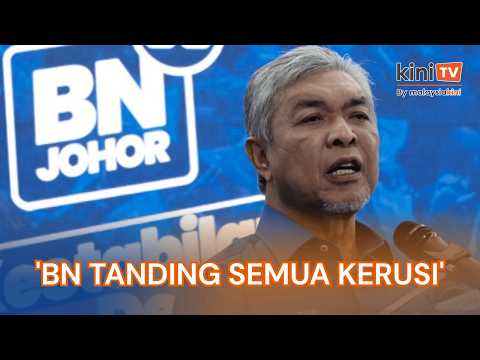Tiada Madani di PRN Johor: Zahid tegas BN tanding semua kerusi thumbnail