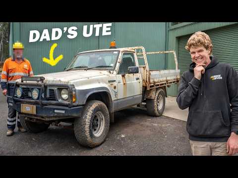 Turning our Dad's 30yr old 4x4 into the ULTIMATE Tradie Ute thumbnail