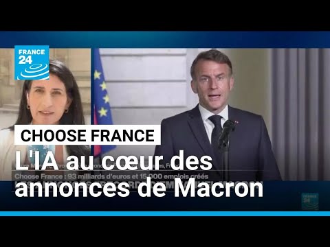 Choose France : l'intelligence artificielle au cœur des annonces record d'Emmanuel Macron thumbnail