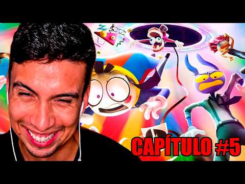 Reaccion a DIGITAL CIRCUS Capitulo #5 EN DIRECTO!🤡 thumbnail