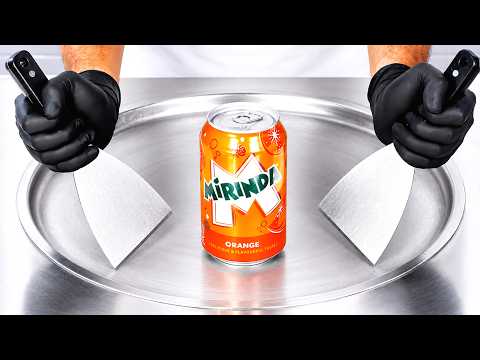 Mirinda - Ice Cream Rolls | ASMR thumbnail