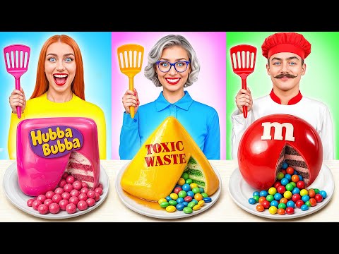 Reto De Cocina Yo vs Abuela | Fantásticos Desafíos Alimentarios de Multi DO Challenge thumbnail