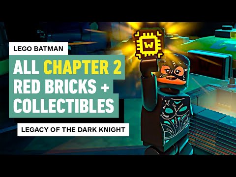 Lego Batman: Legacy of the Dark Knight - All Chapter 2 Red Bricks and Mission Collectibles thumbnail