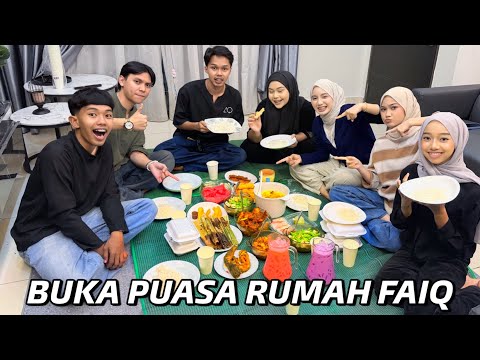 BUKA PUASA DI RUMAH ABANG FAIQ  thumbnail