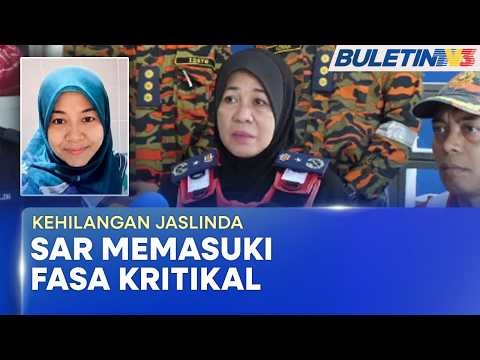 KEHILANGAN JASLINDA | SAR Masuk Fasa Kritikal, Tumpu Pencarian Di Sungai Air Busuk (BU) thumbnail