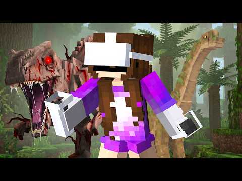 VR Minecraft vs Dinosaurs thumbnail