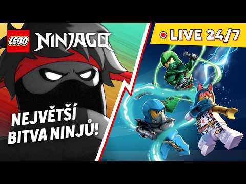 ? 24/7 LIVESTREAM | LEGO NINJAGO: Dračí Povstání Řada 3 & Ninjago Legends: Příšernost ? thumbnail