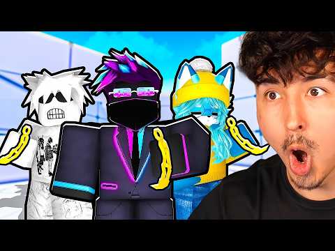 I played with THE #1 KNIFE YOUTUBERS in Roblox Rivals! thumbnail