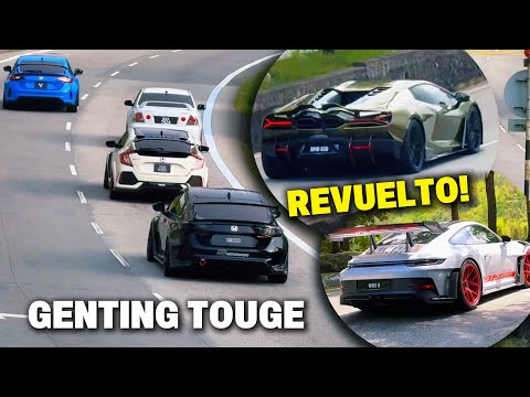 Layan kereta touge Genting, jumpa Lamborghini Revuelto ! Sports car & Supercars spotting thumbnail