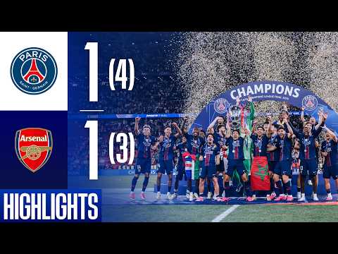 BACK TO BACK ! Le résumé de PSG-Arsenal 🏆❤️💙 thumbnail