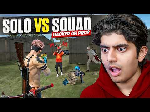 I’M QUITTING FREE FIRE LAST SOLO VS SQUAD GAMEPLAY | GARENA FREE FIRE thumbnail