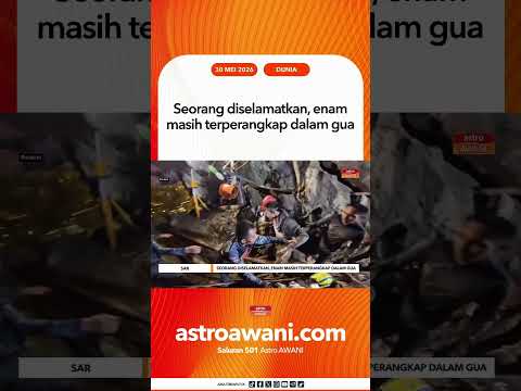 Seorang diselamatkan, enam masih terperangkap dalam gua thumbnail