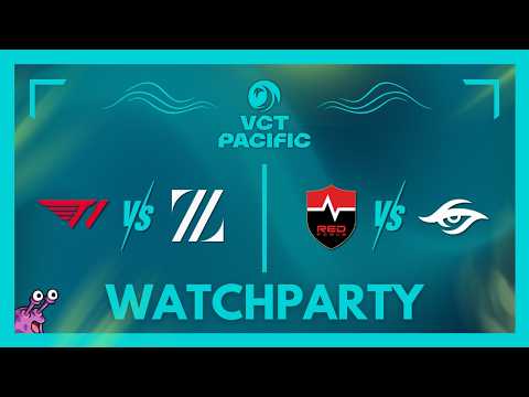 T1 vs Zeta & NS vs TS | VCT Pacific Stage 1 #VCTWatchParty | !patreon !merch thumbnail